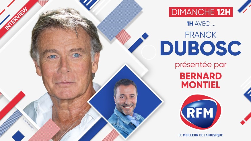 Franck Dubosc est l'invité de Bernard Montiel dimanche 9 avril sur RFM