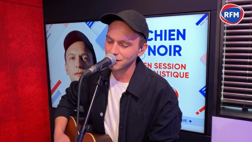 Découvrez le live de chien noir dans les studios de RFM !