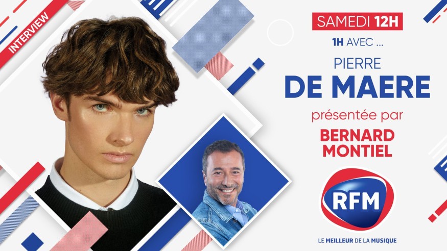 Pierre de Maere est l'invité de Bernard Montiel samedi 13 mai sur RFM