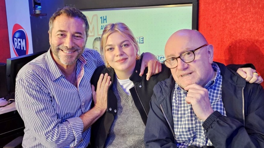 Découvrez l'interview de Michel Blanc et Louane au micro de Bernard Montiel