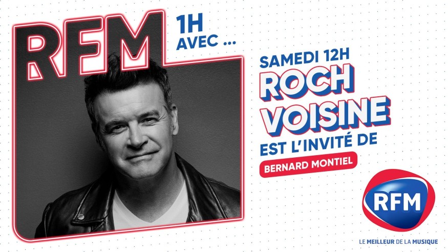 Roch Voisine est l'invité de Bernard Montiel samedi 16 décembre sur RFM