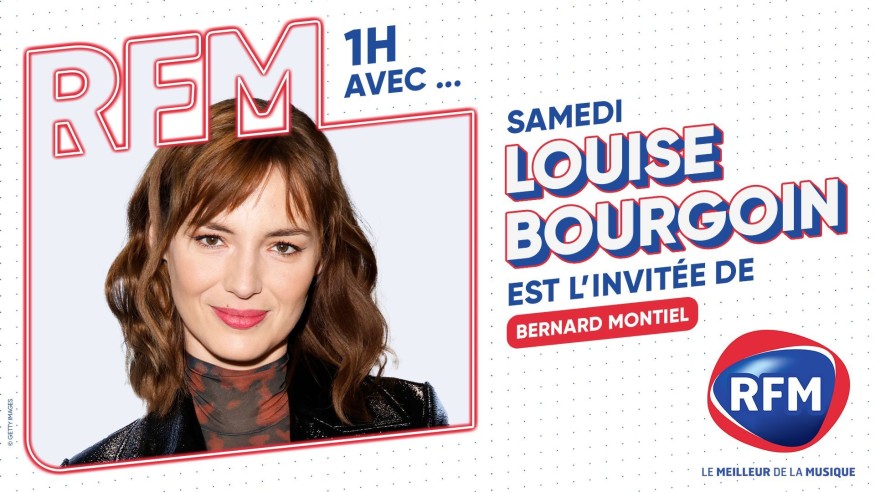 Louise Bourgoin est l'invitée de Bernard Montiel samedi 16 mars sur RFM