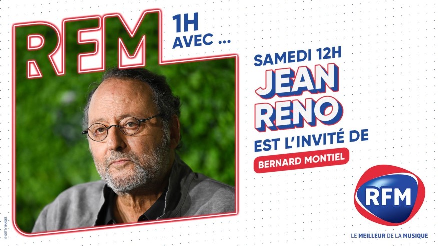 Jean Reno est l'invité de Bernard Montiel samedi 10 février sur RFM