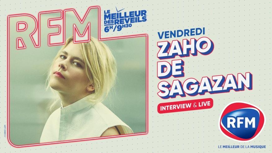 Zaho de Sagazan : invitée du Meilleur des Réveils vendredi 31 mai