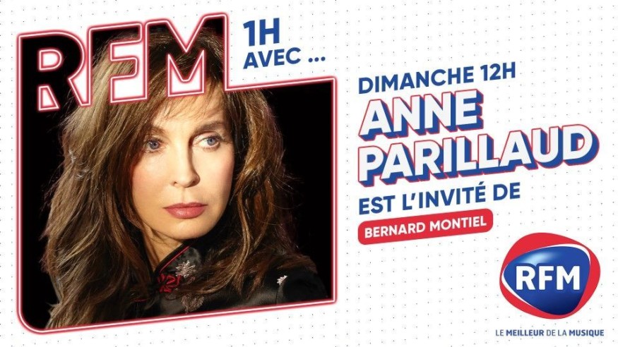 Anne Parillaud est l'invitée de Bernard Montiel dimanche 19 mai sur RFM