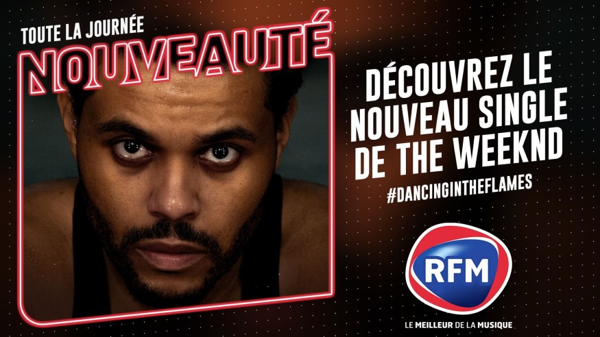 The weeknd : découvrez son nouveau single "Dancing The Flames" vendredi sur RFM