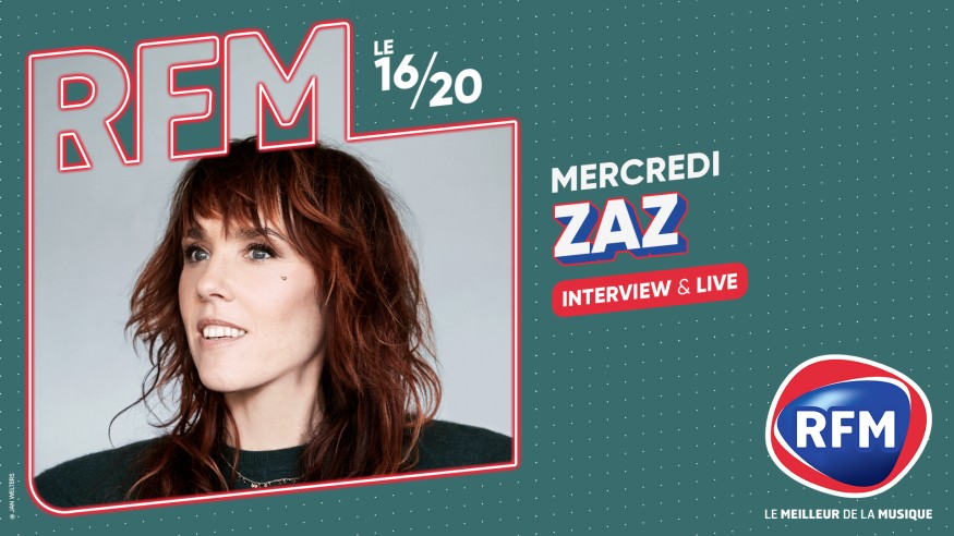 Zaz : invitée du 16/20 mercredi 26/03