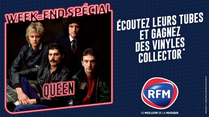 Week-end spécial Queen sur RFM, gagnez des vinyles collector
